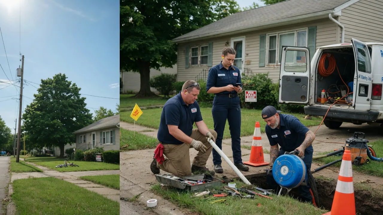 Sewer Line Repair in West Burlington, IA near me
